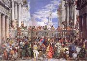 VERONESE (Paolo Caliari) The Wedding at Cana USA oil painting artist